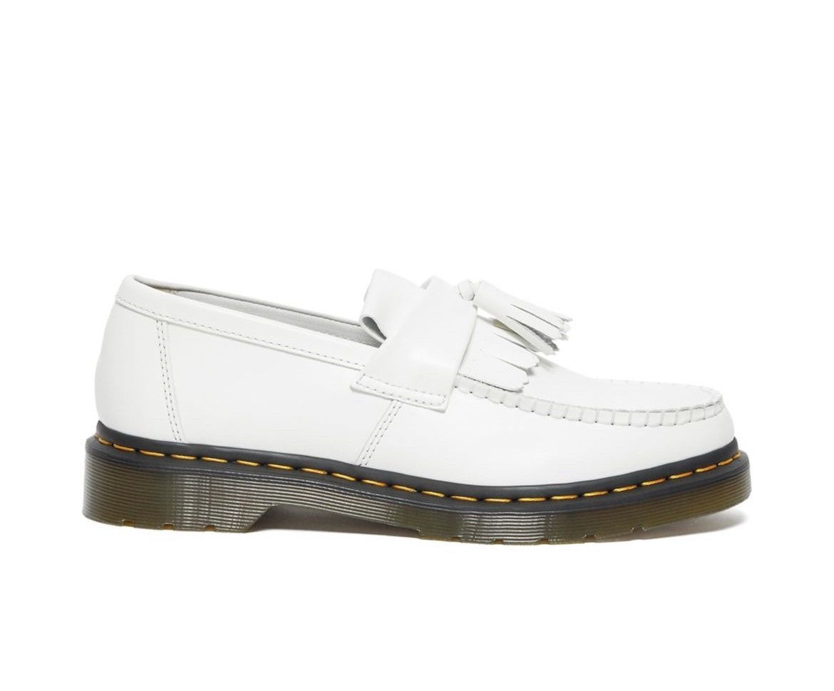 Dr. Martens Dr. Martens ADRIAN White Leather Tassels Loafers UK 8 US 9 Size US 9.5 / IT 39.5 - 7 Thumbnail