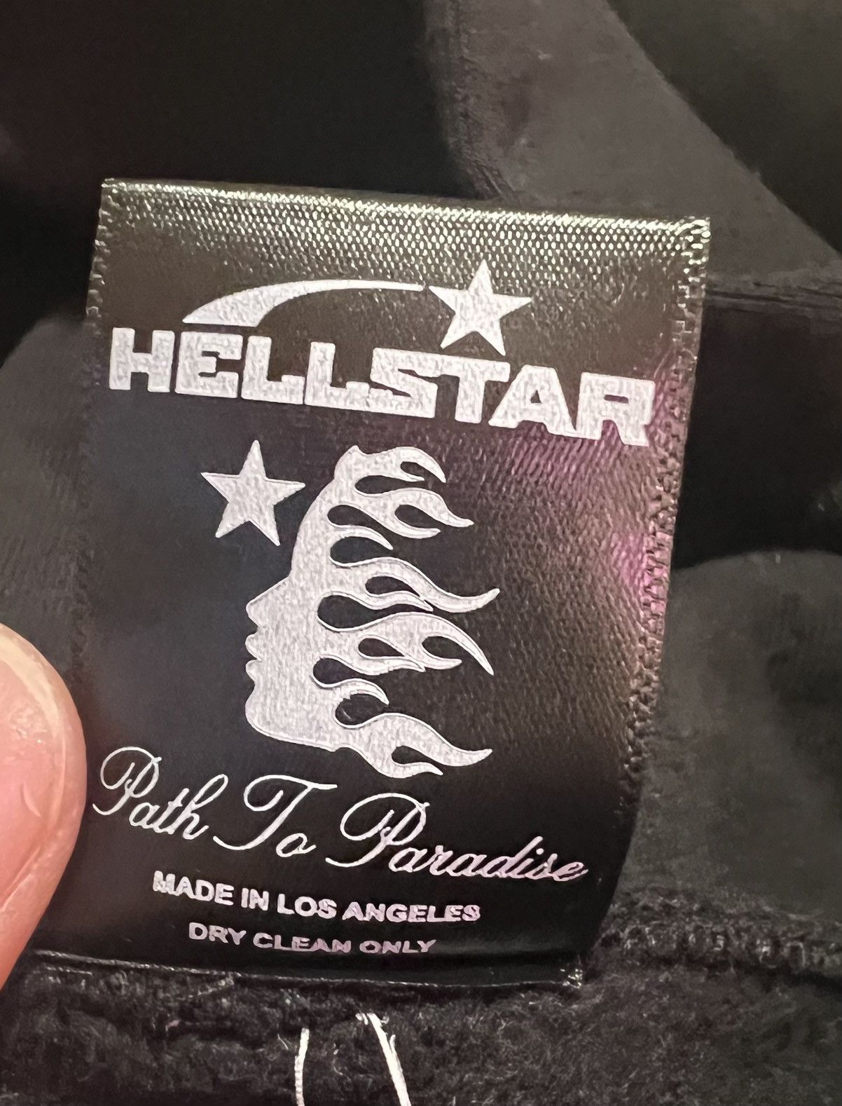 HELLSTAR Black hellstar hoodie overseas exclusive Size US M / EU 48-50 / 2 - 5 Thumbnail