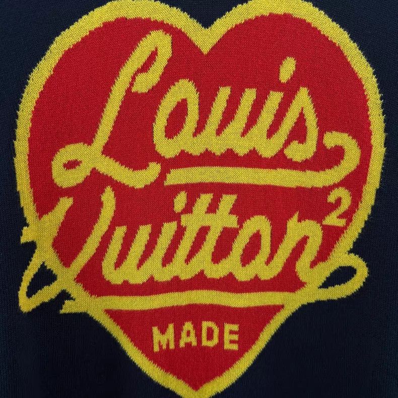 Louis Vuitton Louis Vuitton NIGO Love Logo Knit Short Sleeve Size US L / EU 52-54 / 3 - 4 Thumbnail