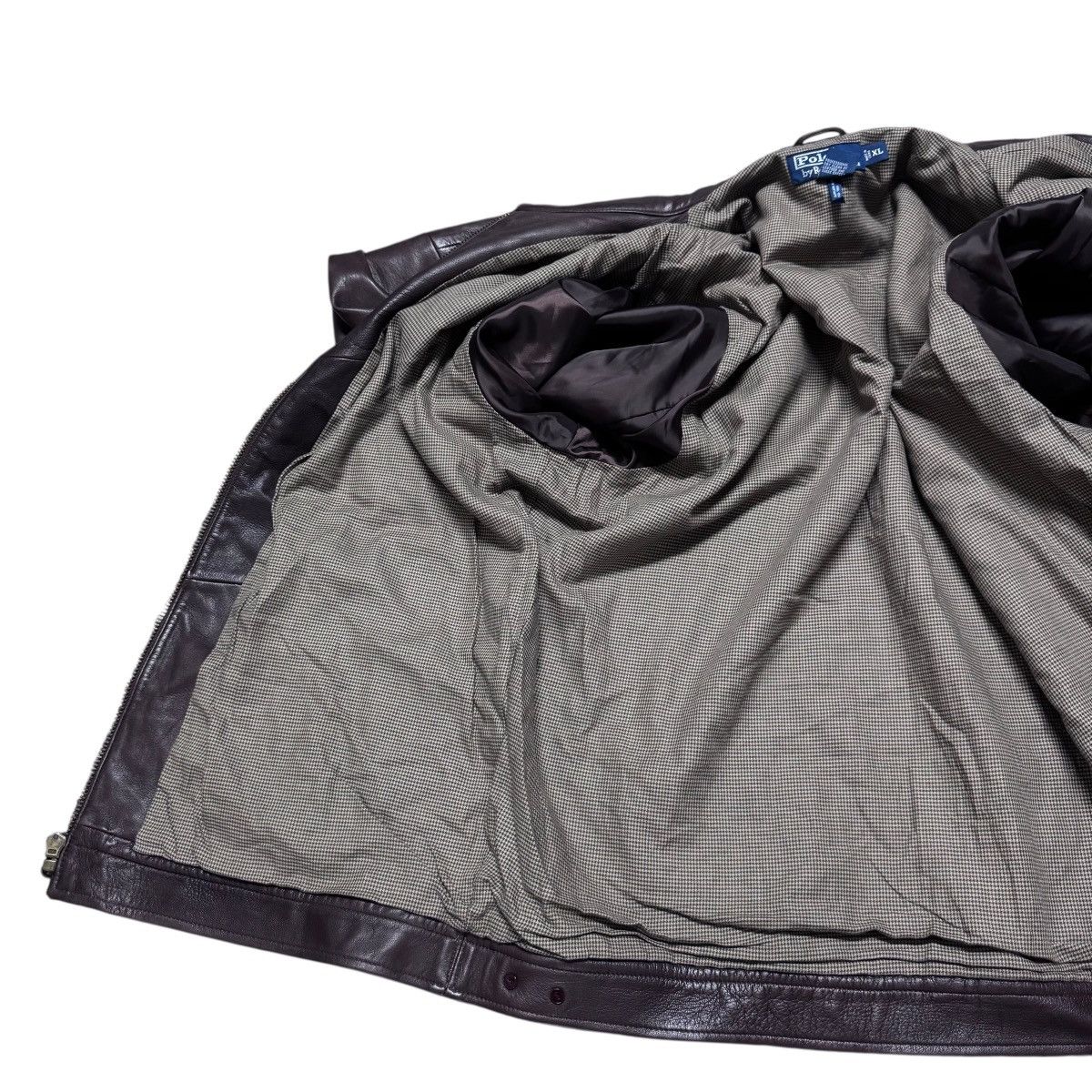 Polo Ralph Lauren Vintage Polo Ralph Lauren Leather Jacket Small Poney Size US XL / EU 56 / 4 - 22 Thumbnail