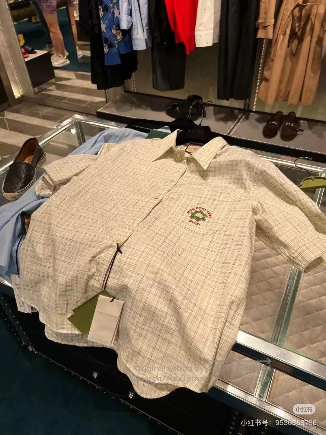 Gucci Gucci Limited Embroidered Plaid Short. Size US XXS / EU 40 - 3 Thumbnail