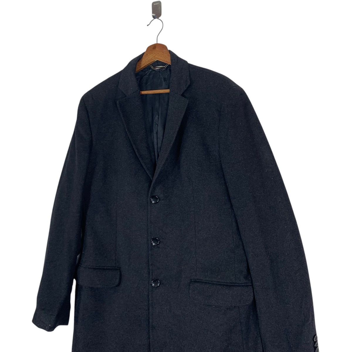 Dolce & Gabbana × Vintage DOLCE AND GABBANA OVERCOAT WOOL Size US L / EU 52-54 / 3 - 3 Thumbnail