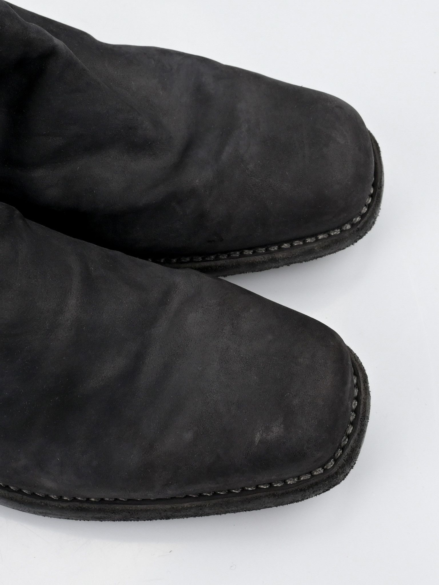 Other 123 & 124 Calf Leather Back Zip Boots Size US 7 / IT 37 - 13 Thumbnail
