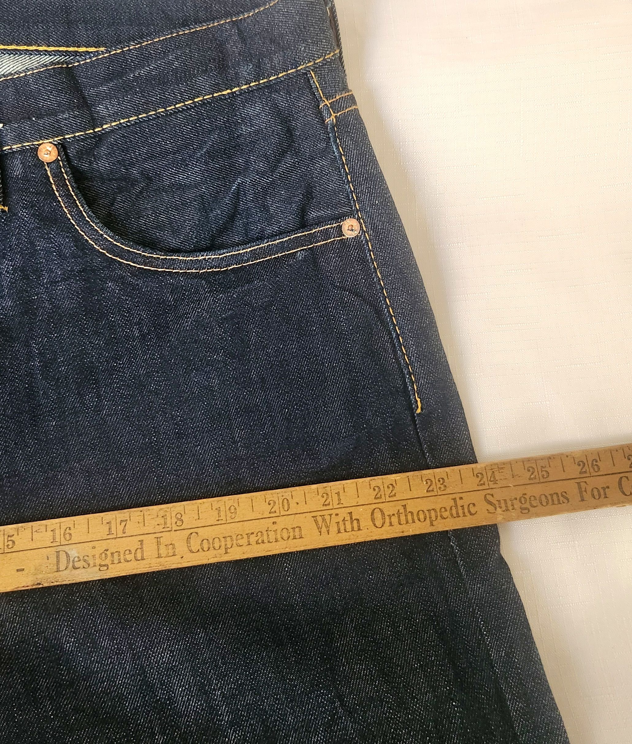 RRL Ralph Lauren Ralph Lauren RRL Jeans Japanese Woven Selvedge Denim 36 X 32 Size US 36 / EU 52 - 20 Thumbnail