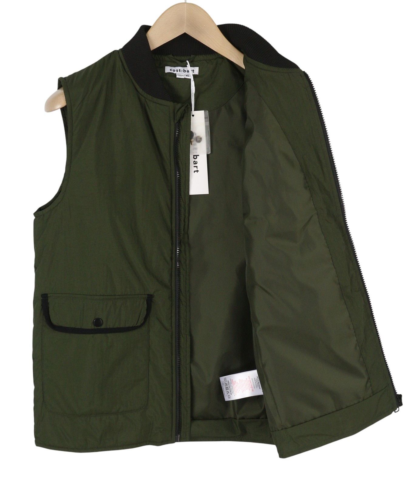 Other CBTINO XL Forest Night Green Padded Patch Vest 88035 Size US XL / EU 56 / 4 - 3 Thumbnail