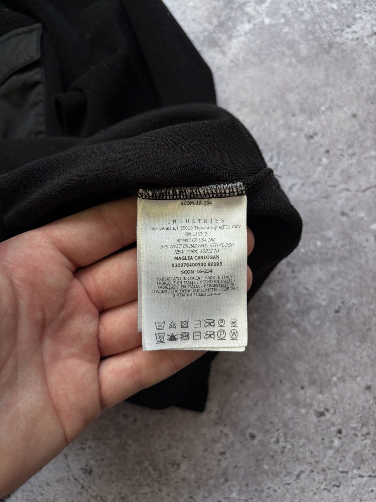 Moncler Grenoble Moncler Grenoble Maglia Black Cardigan Size US L / EU 52-54 / 3 - 8 Thumbnail