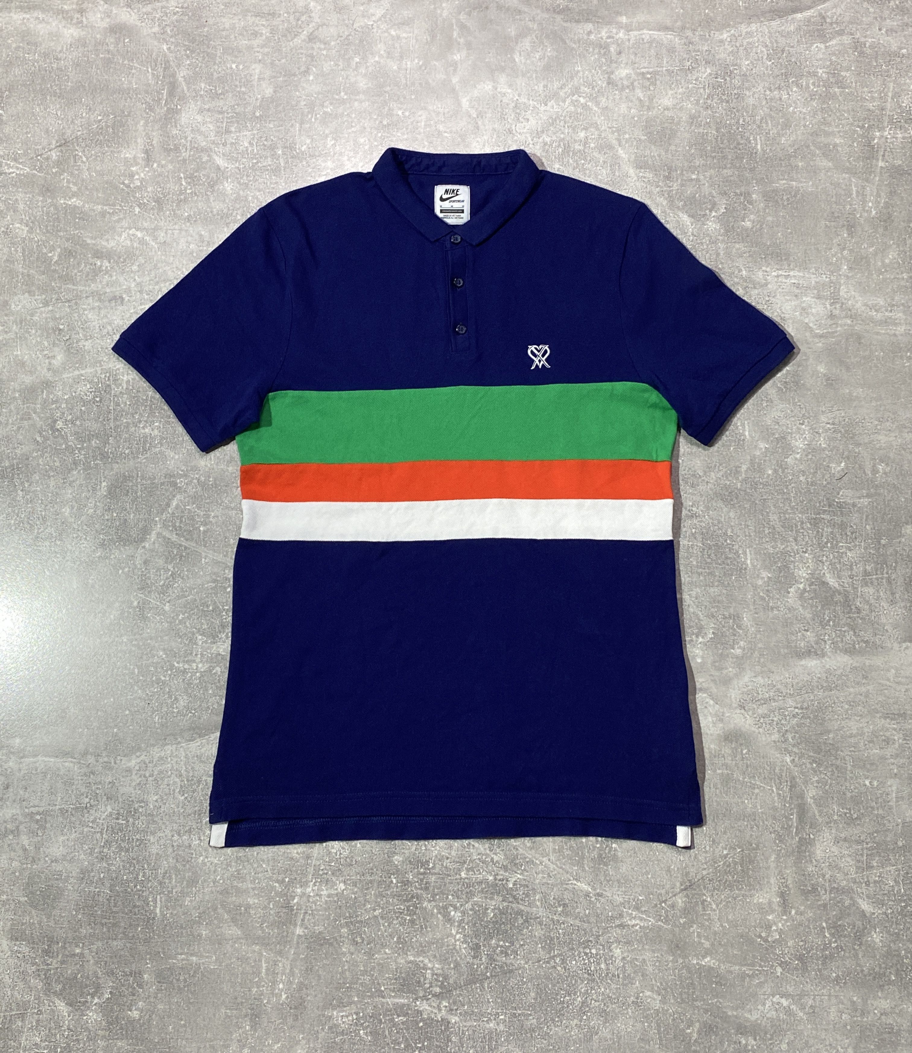 Nike Vintage Y2K Nike Seven Swoosh heart Polo T-shirt Size US M / EU 48-50 / 2 - 1 Thumbnail