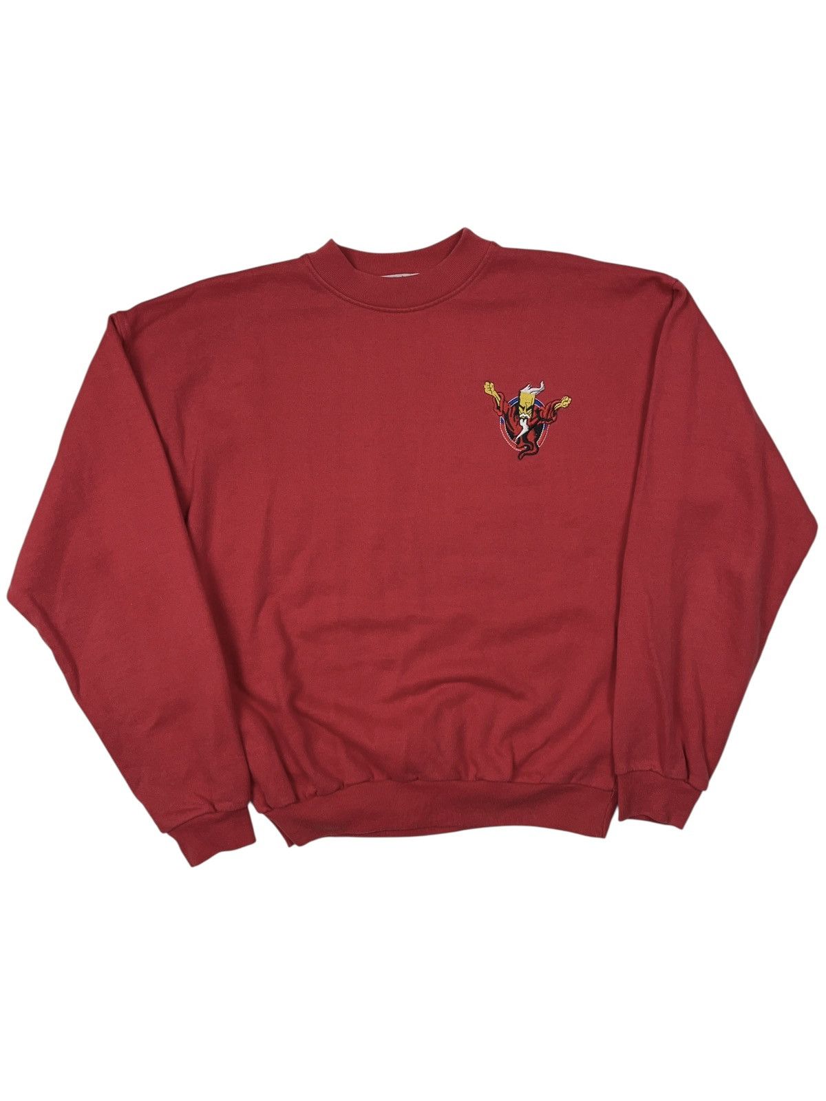 Thunderdome Vintage 90s Thunderdome Wizard Sweatshirt Rave Gabber Rare Size US M / EU 48-50 / 2 - 2 Thumbnail