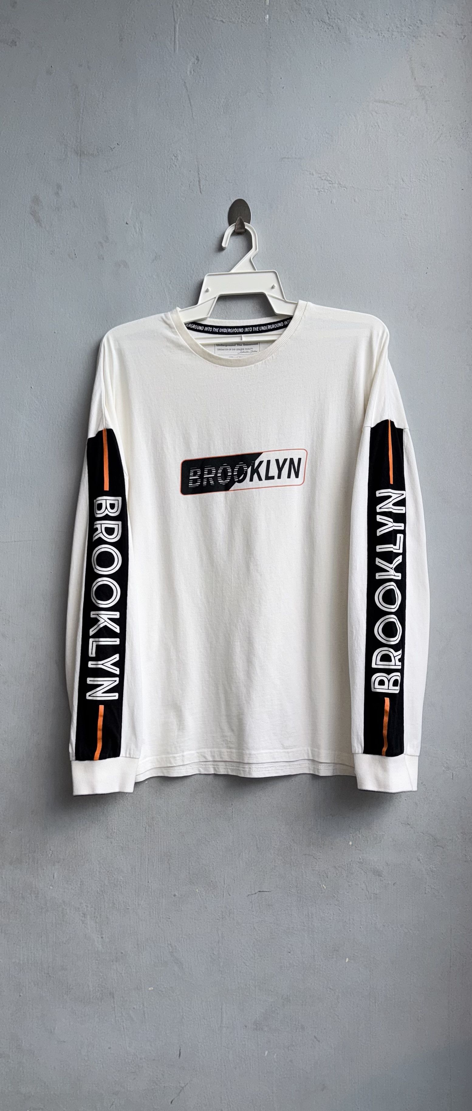 Brooklyn Cloth × Brooklyn Clothing Brooklyn Spellout Longsleeve Shirt Size US XL / EU 56 / 4 - 1 Thumbnail