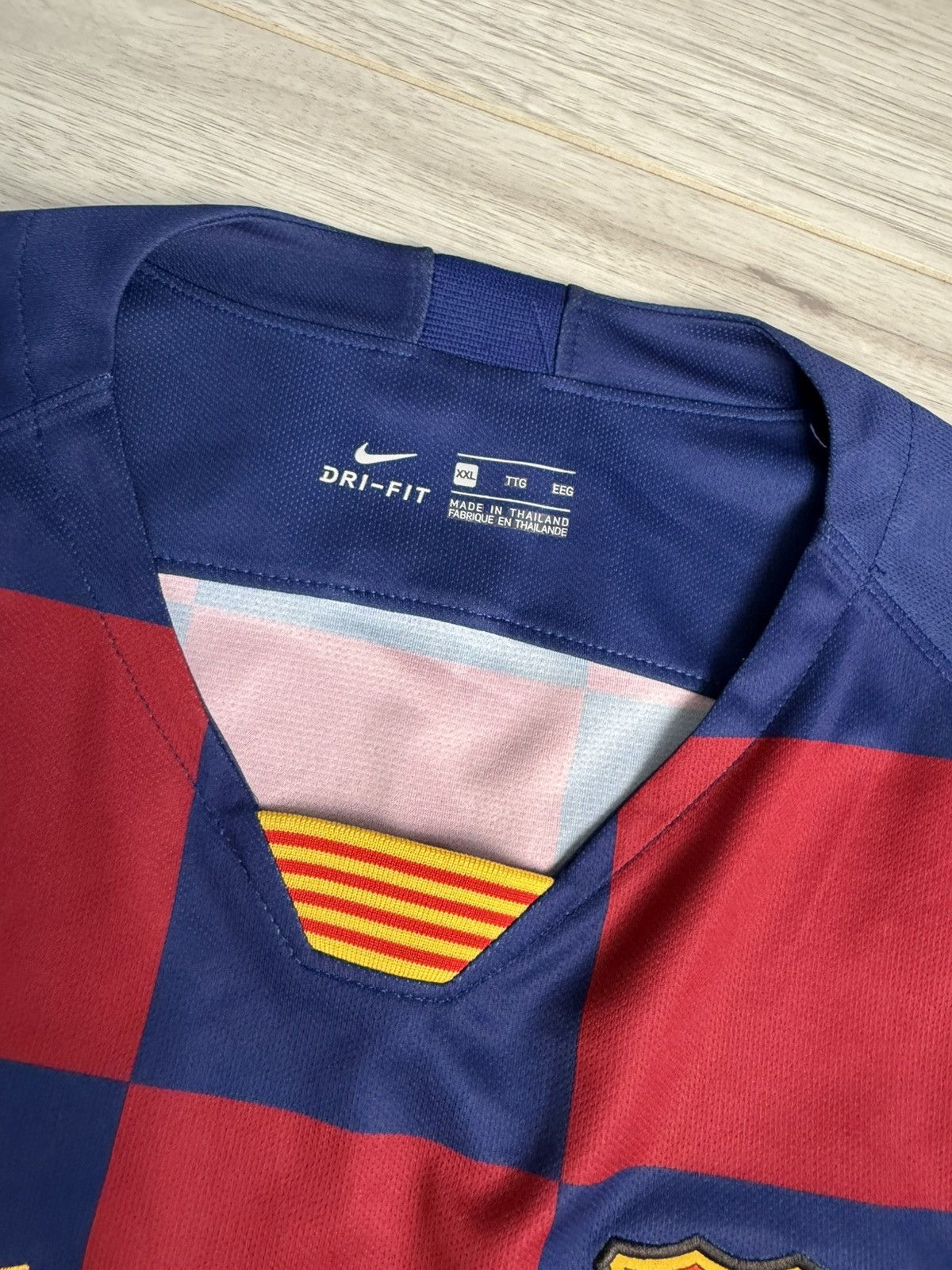 Nike Nike Barcelona shirt 2020 soccer jersey Size US XXL / EU 58 / 5 - 3 Thumbnail