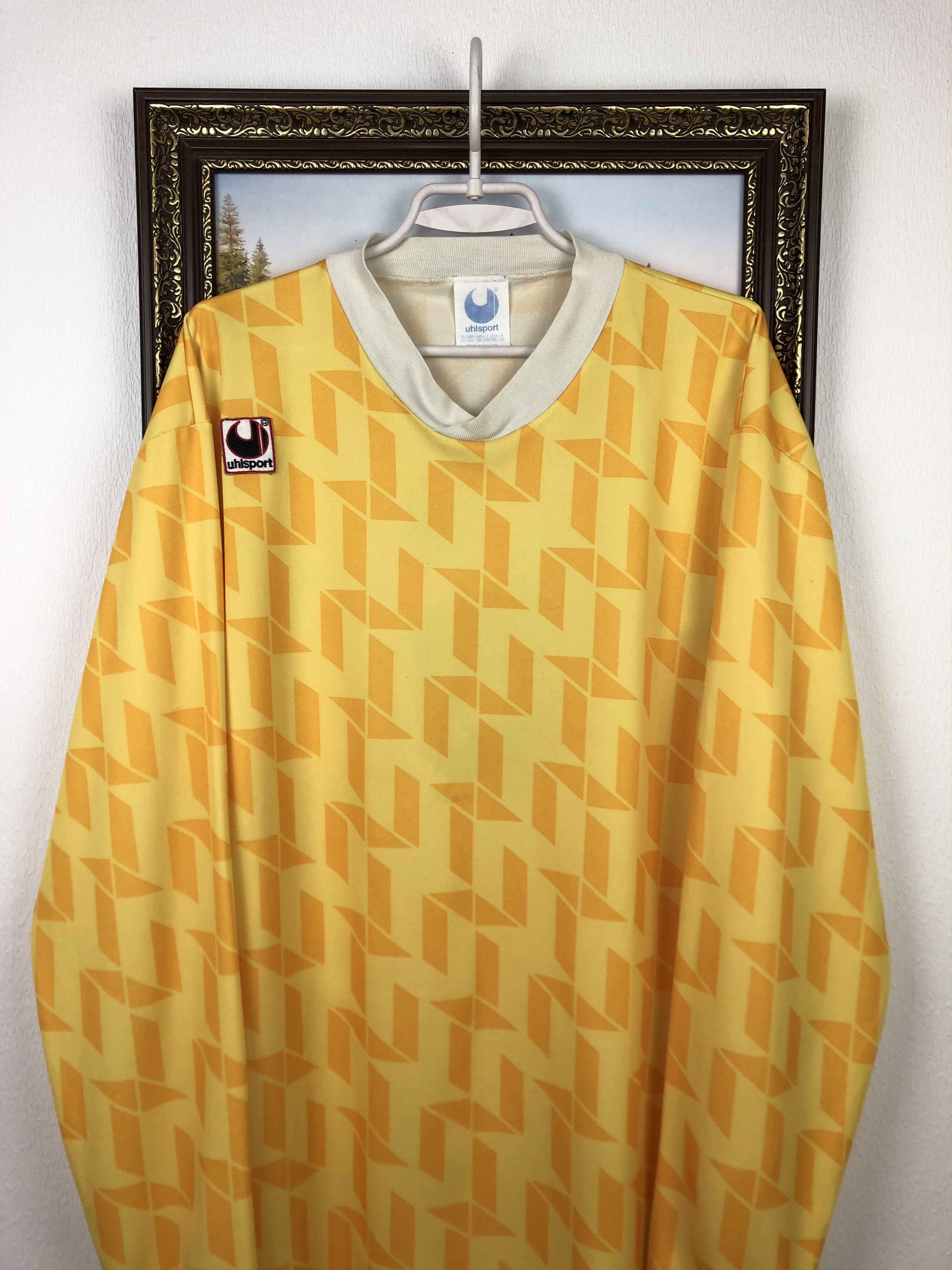 Vintage Vintage Football Goalkeeper Template Shirt Soccer Jersey Size US XXL / EU 58 / 5 - 2 Thumbnail