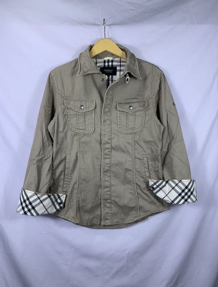 Burberry Black Label Bono Distressed Button Ups