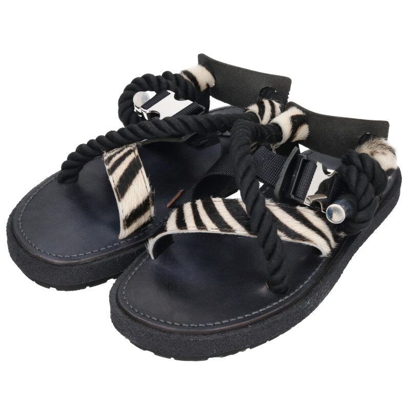 Sacai Sacai HARAKO Sandals Black Size 41 Size US 7.5 / EU 40-41 - 1 Thumbnail