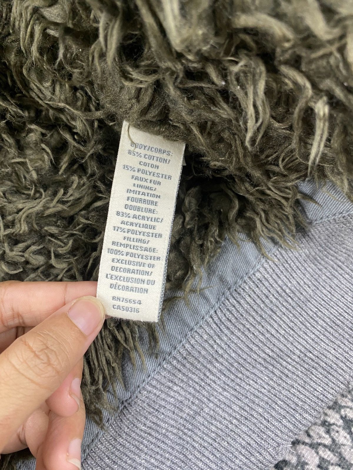 Abercrombie & Fitch Vintage Abercrombie & Fitch Wolf Jaw Sherpa Hooded Jacket Size US M / EU 48-50 / 2 - 9 Thumbnail