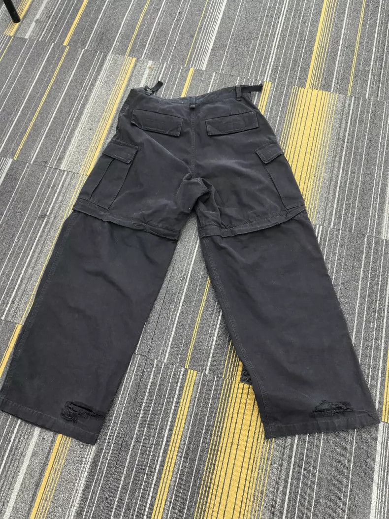 Balenciaga Balenciaga size 46 23ss cargo paint-damaged work pants Size US 30 / EU 46 - 2 Thumbnail