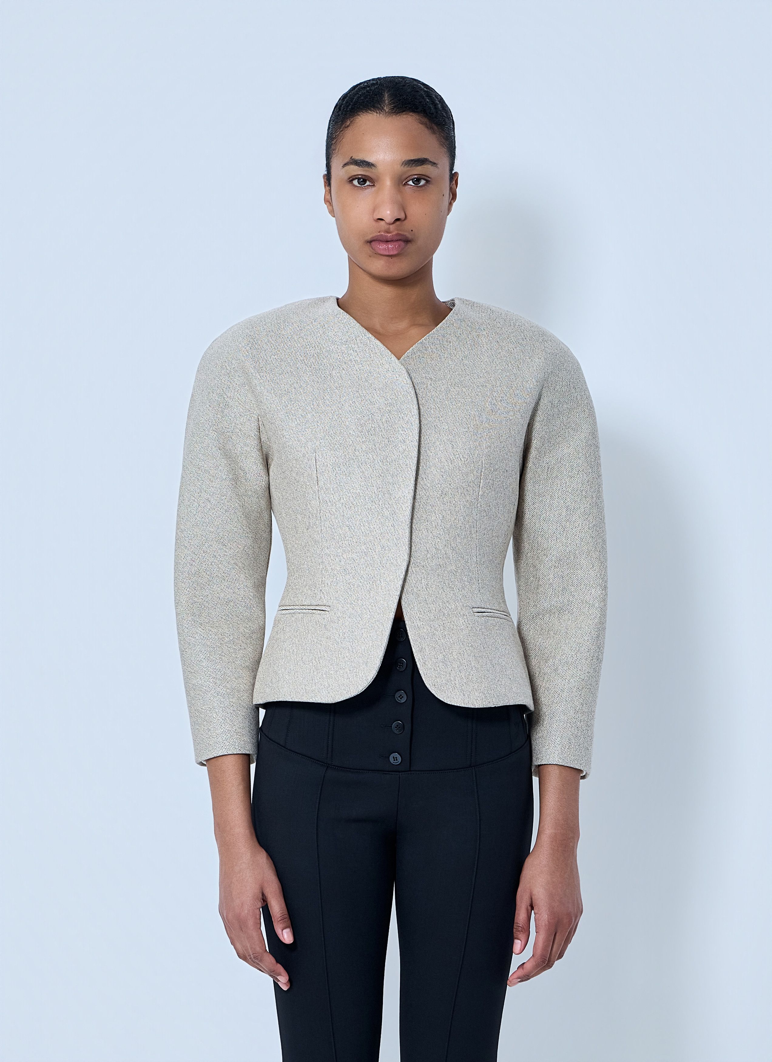 Jacquemus La Petite Veste Ovalo Jacket Size M / US 6-8 / IT 42-44 - 1 Thumbnail