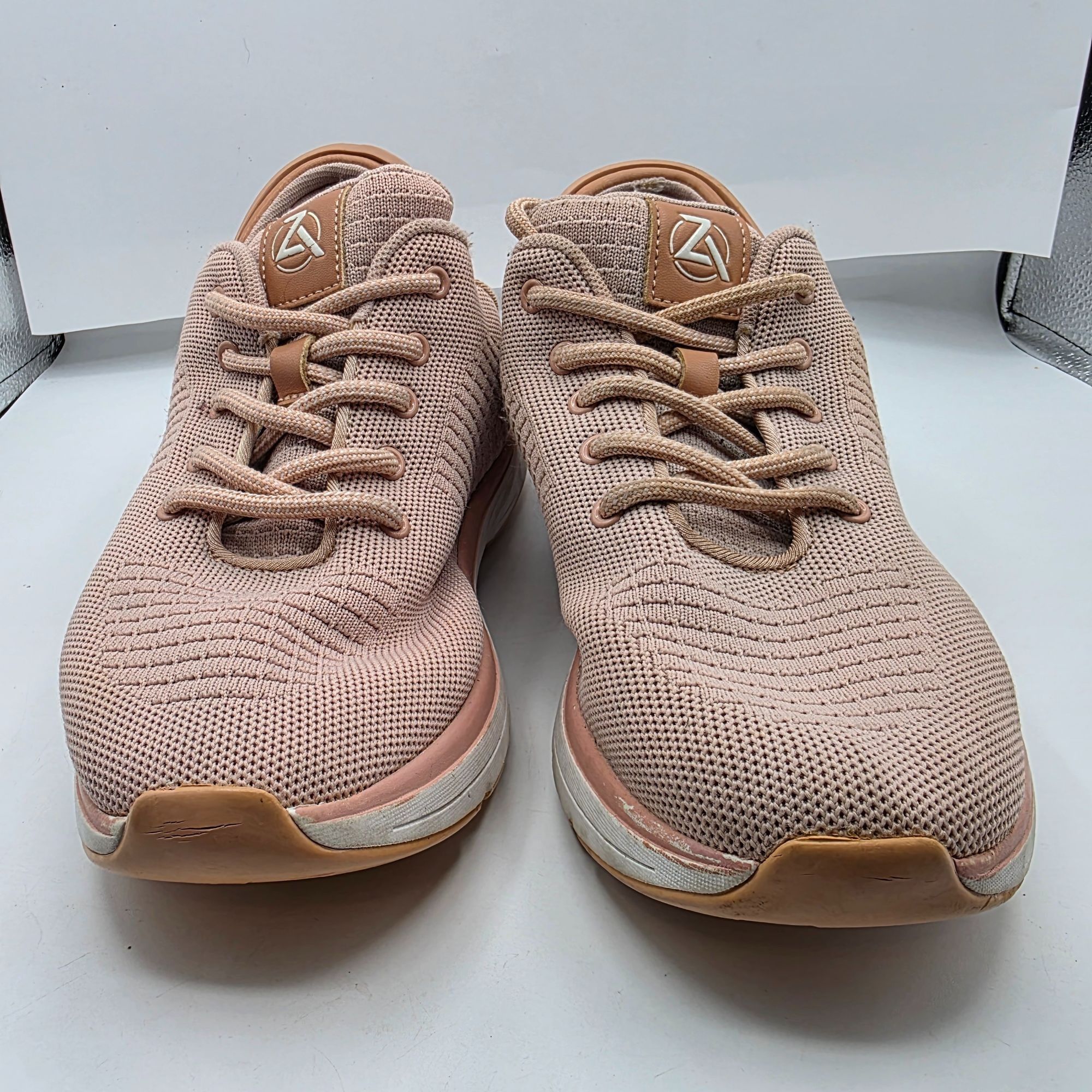 Other Zeba Blush Womens Size 11 Hands Free Slip On Sneakers Lace U Size US 11 / IT 41 - 2 Thumbnail