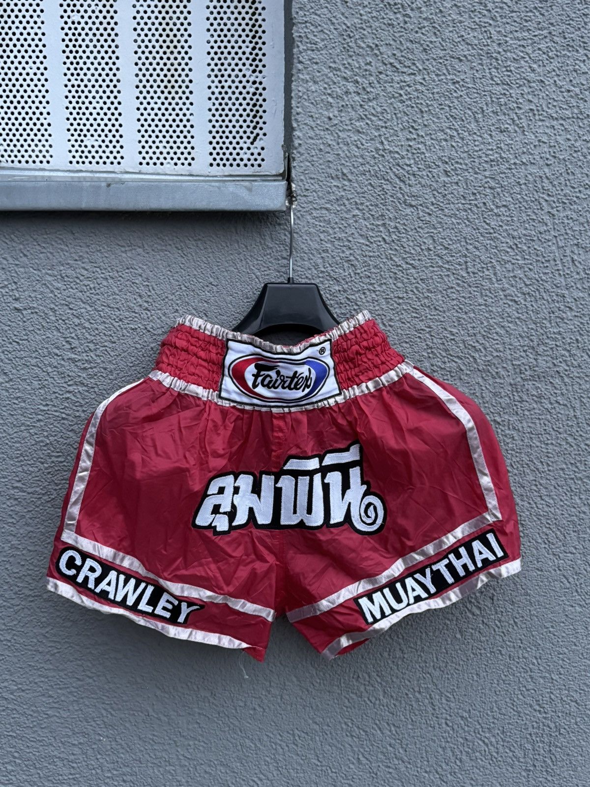 Japanese Brand × Vintage Vintage Fairtex Muay Thai Boxing Shorts Pants Kickboxing Size US 30 / EU 46 - 1 Thumbnail
