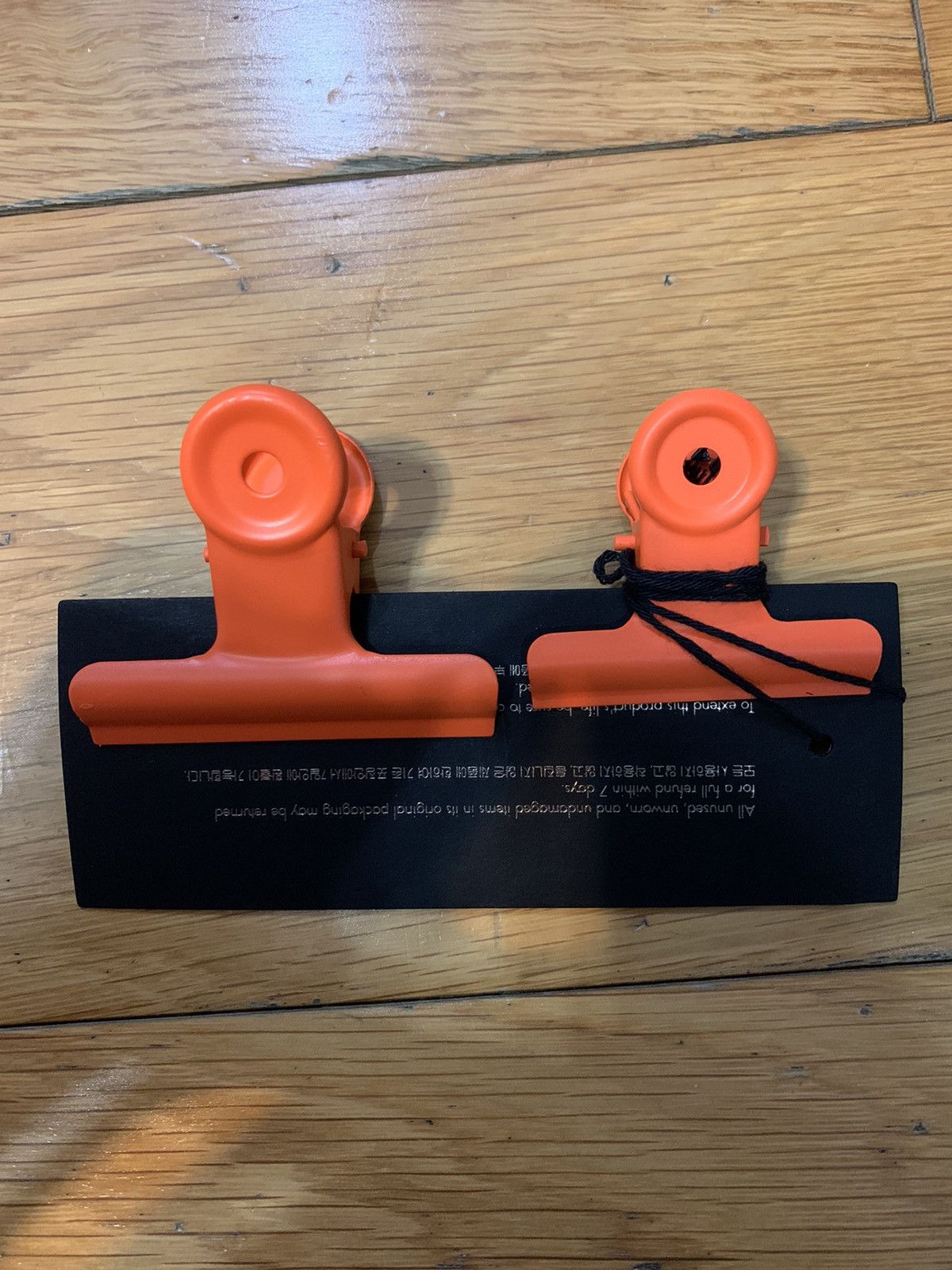 peaceminusone Peaceminusone Bulldog Clip Orange | Grailed