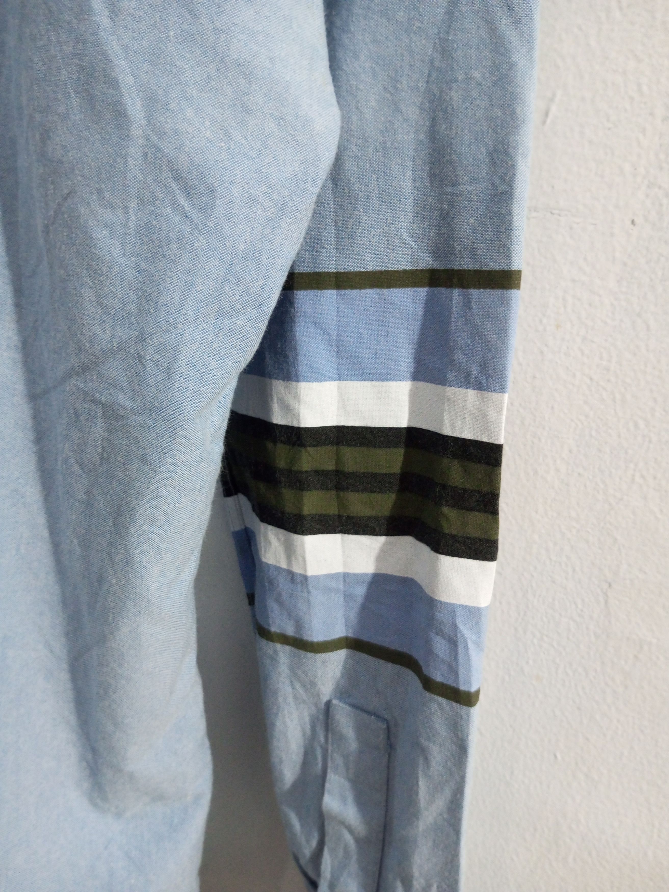 Givenchy Givenchy paris button up sleeve stripe long sleeve shirt Size US M / EU 48-50 / 2 - 4 Thumbnail