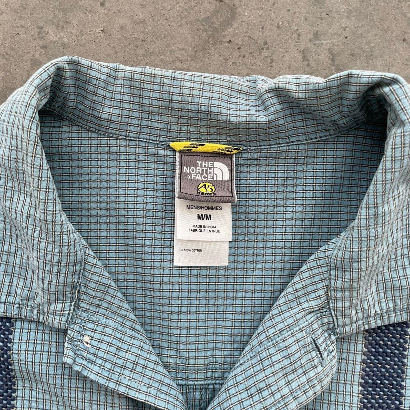 The North Face The North Face A5 Blue Button Up Shirt Size US M / EU 48-50 / 2 - 5 Thumbnail