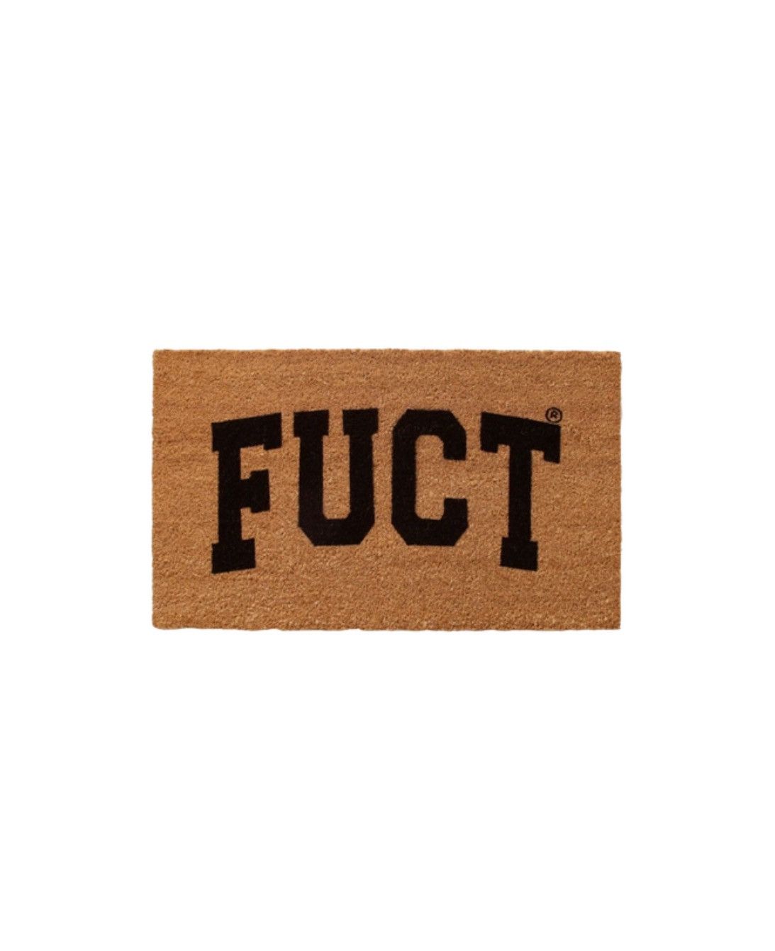 FUCT FUCT ACADEMY LOGO DOOR MAT - Brown/Black Size ONE SIZE - 1 Preview