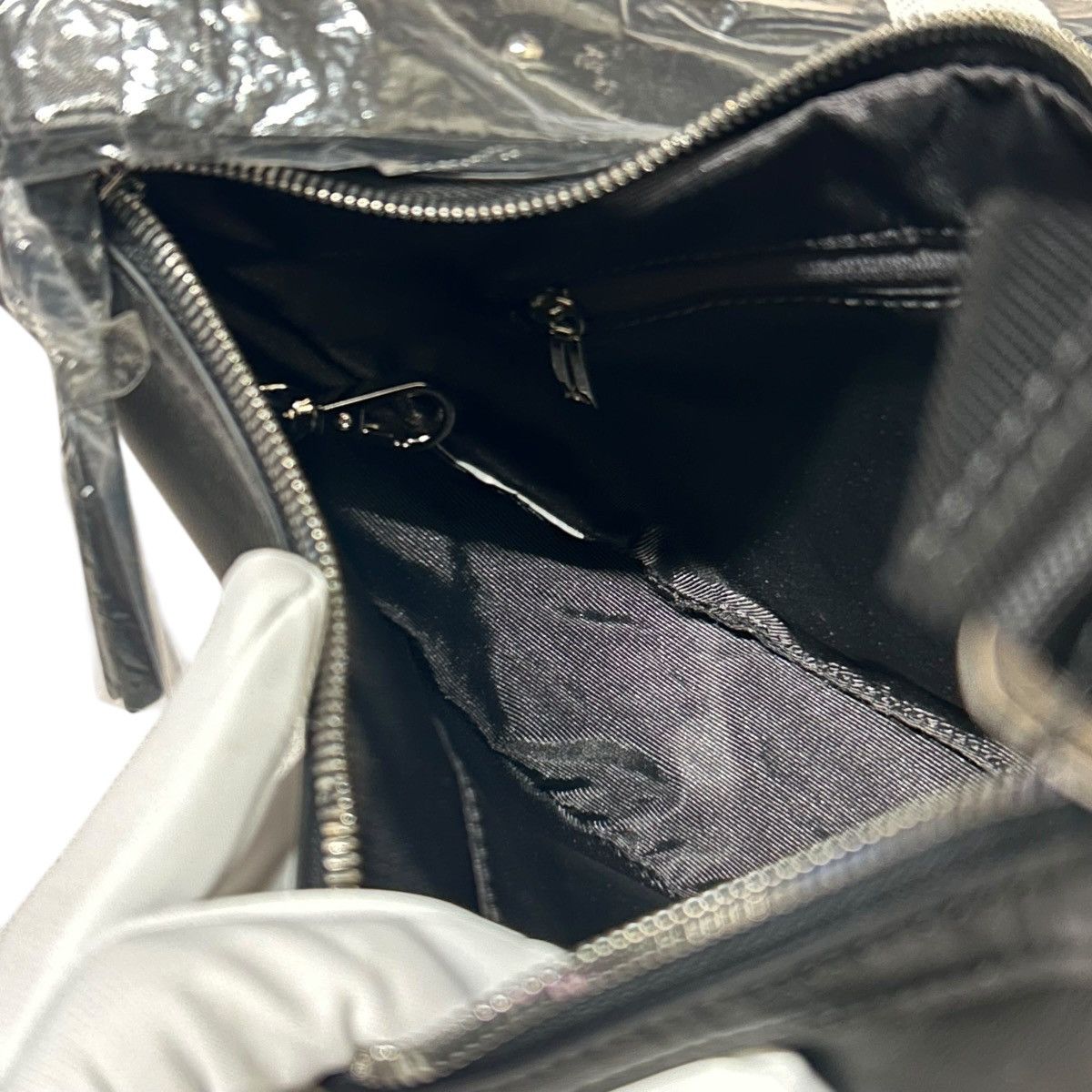Yohji Yamamoto 696 Yohji Yamamoto Y'SACCS bag unisex shoulder black Size ONE SIZE - 15 Thumbnail