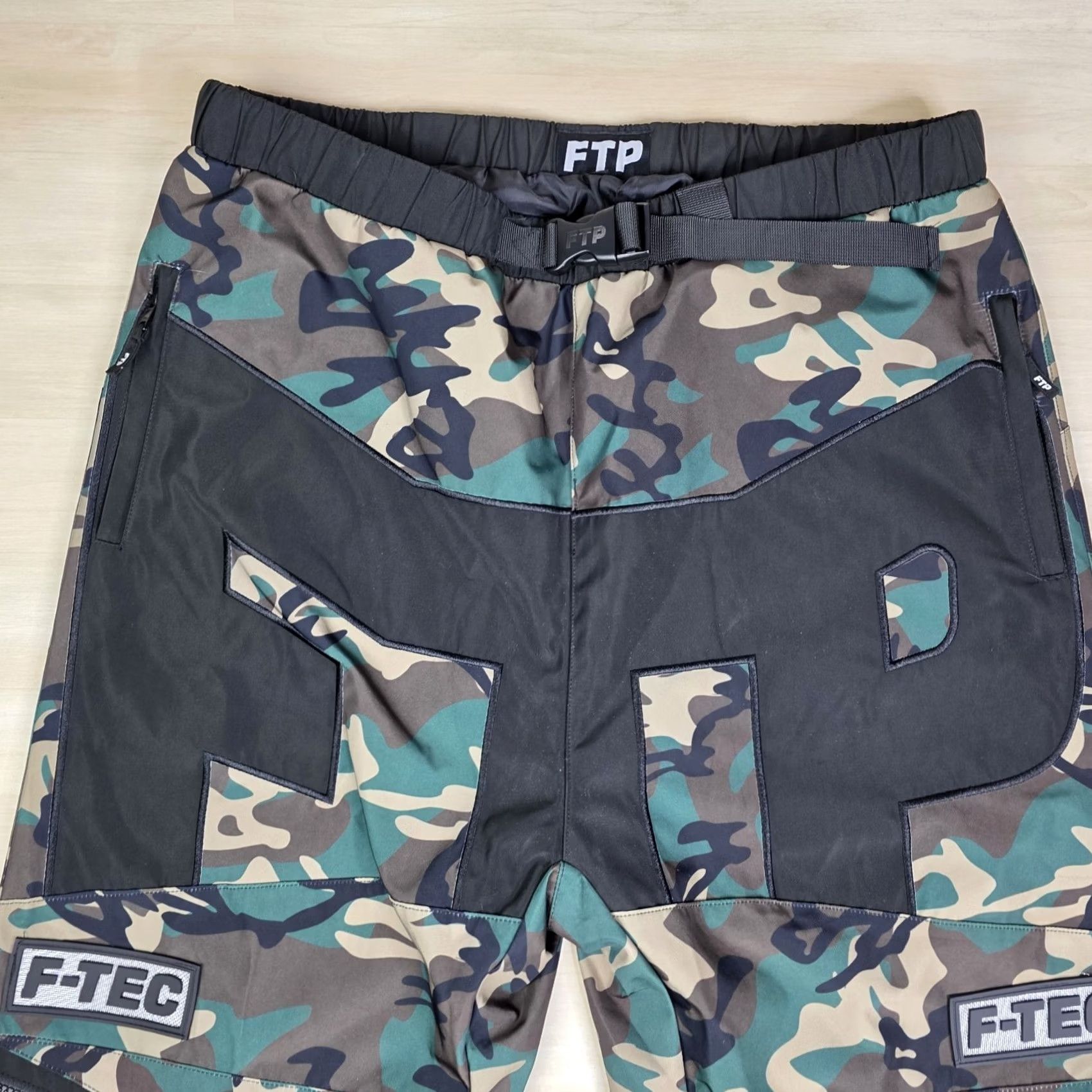 Vintage FTP F-Tec Woodland Camo Snow Pants Water Repellant Streetwear Men's XL Size US 36 / EU 52 - 4 Thumbnail