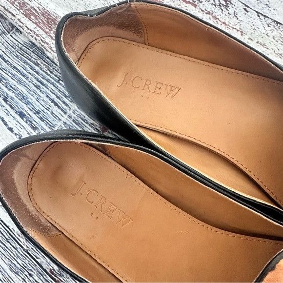 J.Crew J. Crew Leopard Print Black Loafers Size US 8 / IT 38 - 4 Thumbnail