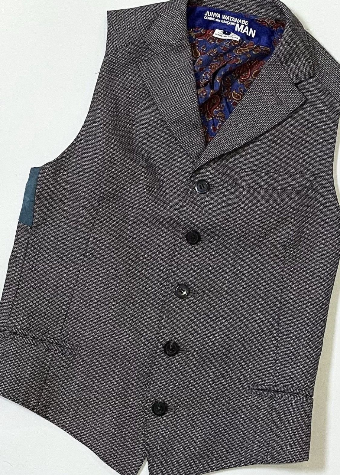 Junya Watanabe Junya watanabe cdg man AD2009 multifabrics vest Size US L / EU 52-54 / 3 - 2 Thumbnail