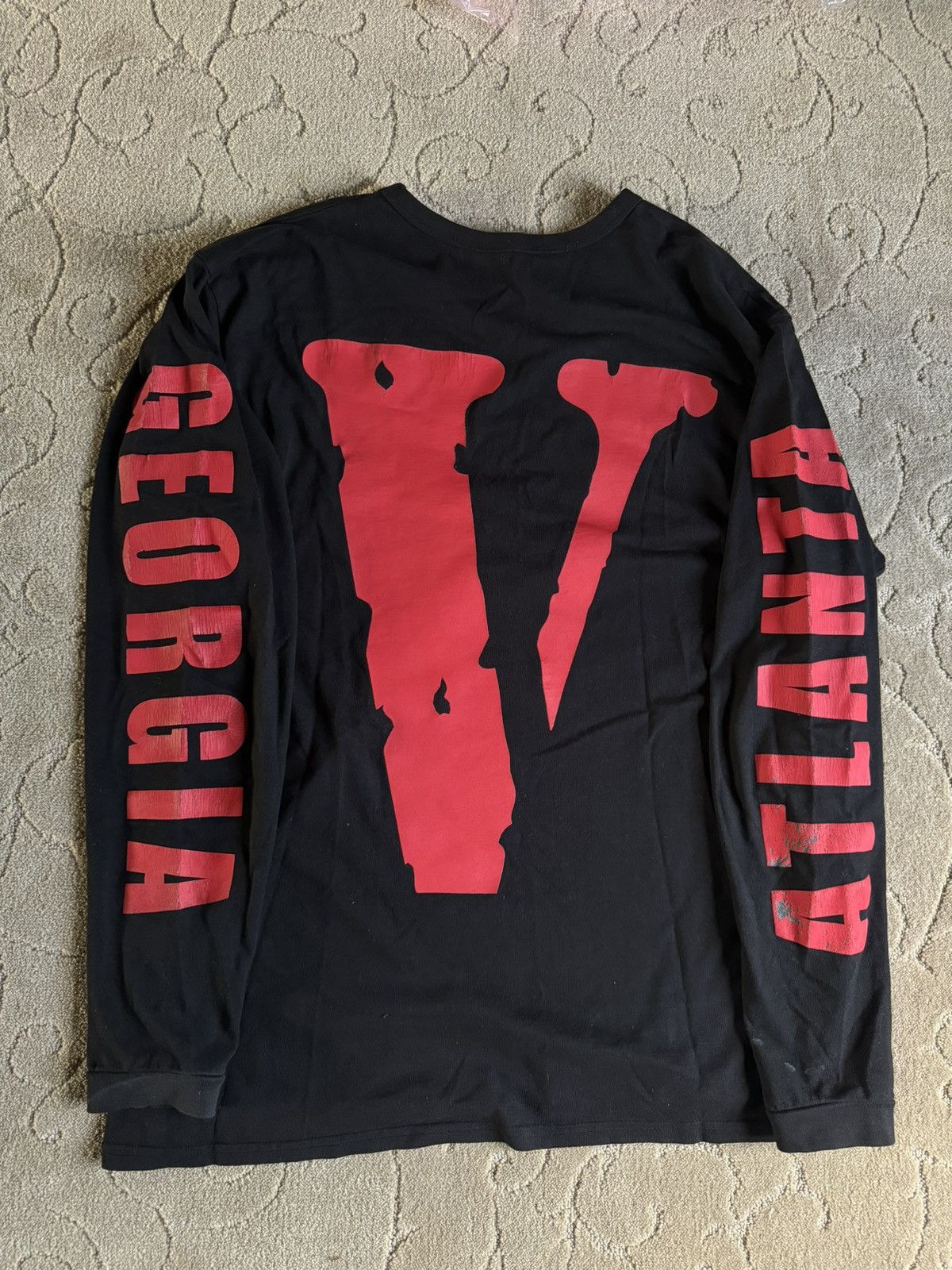 image of Vlone Atl Shirt in Black, Men's (Size XL)