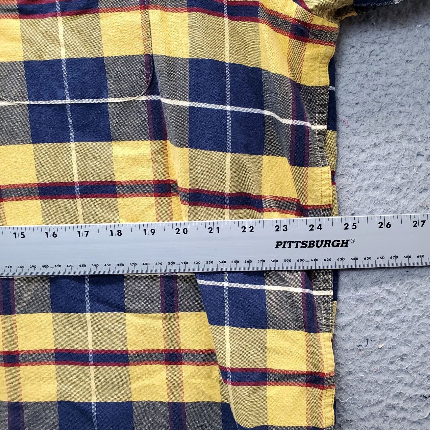 Vintage John Ashford Shirt Mens XL Multi Plaid Cotton Button-Up EUC Size US XL / EU 56 / 4 - 4 Thumbnail