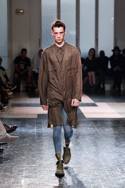 Yohji Yamamoto S/S2013 Yohji Yamamoto Pour Homme - Spray Dyed Canvas Boots Size US 10.5 / EU 43-44 - 2 Thumbnail
