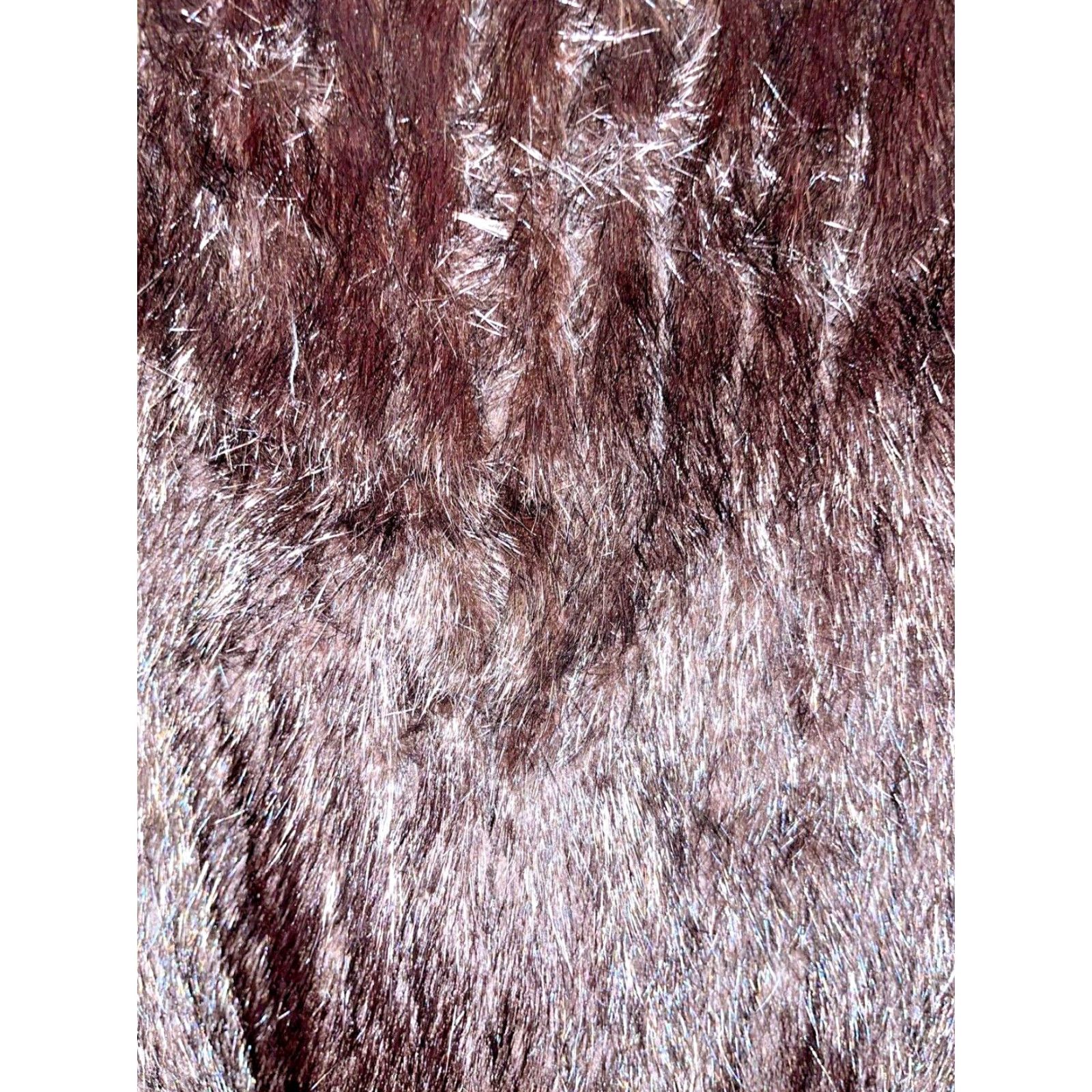 Vintage VINTAGE Severyn Furs Short Jacket Coat Womens 10 PRISTINE Brown Mink Fur, Lined, Collared, Button Front Womens Size 32" / US 10 / IT 46 - 6 Thumbnail
