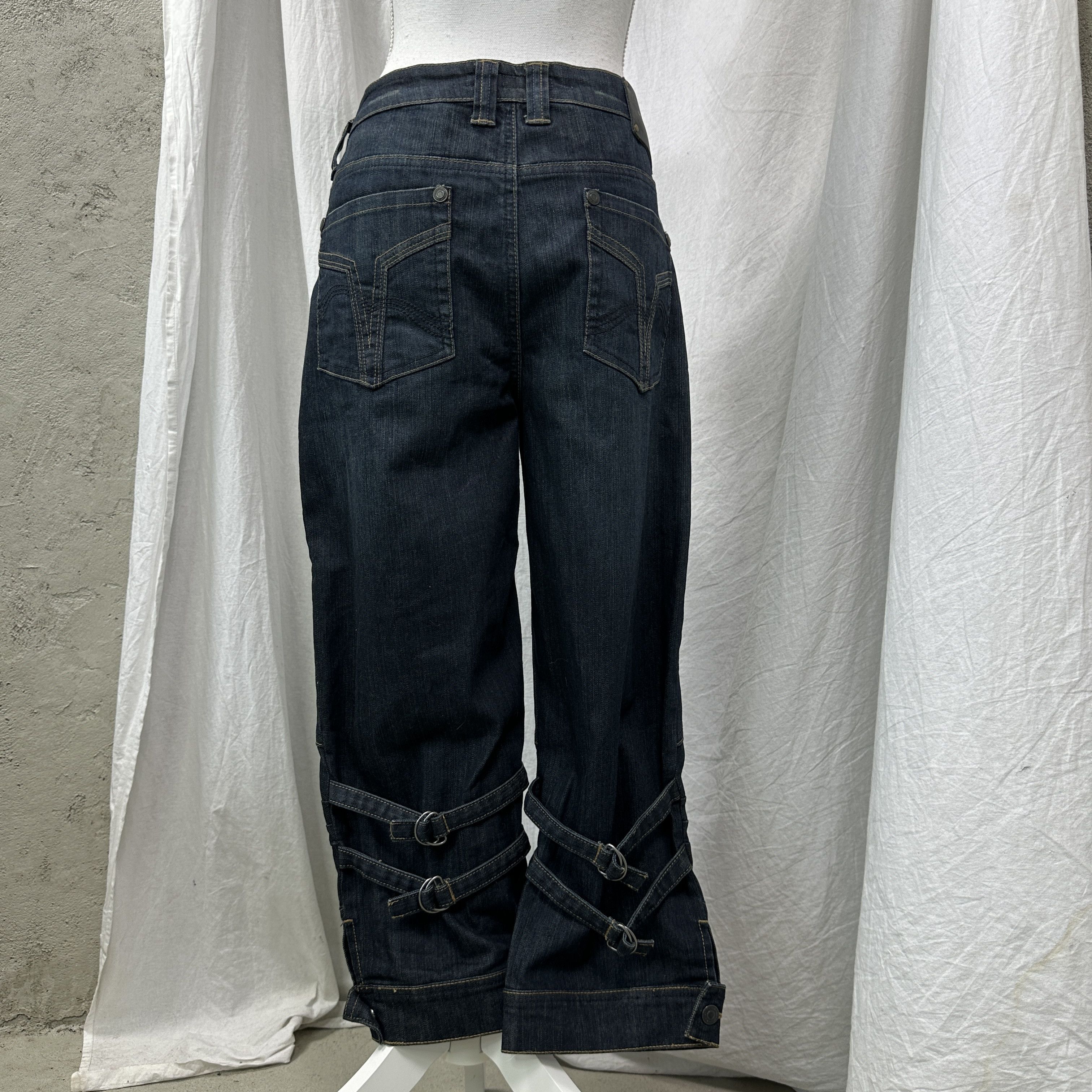 Vintage Vintage Denim Preppy Old Money 3/4 Bondage Jeans Pants Size 27" / US 4 / IT 40 - 8 Thumbnail