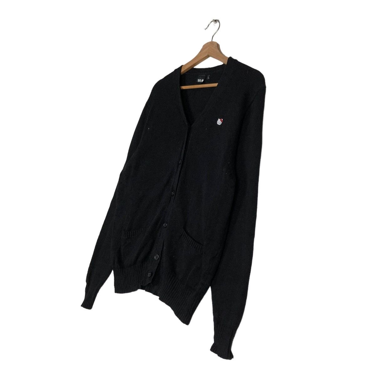 Cartoon Network 🔥VINTAGE RICH BLACK CARDIGAN JACKET HELLO KITTY CARTOON Size US L / EU 52-54 / 3 - 2 Thumbnail