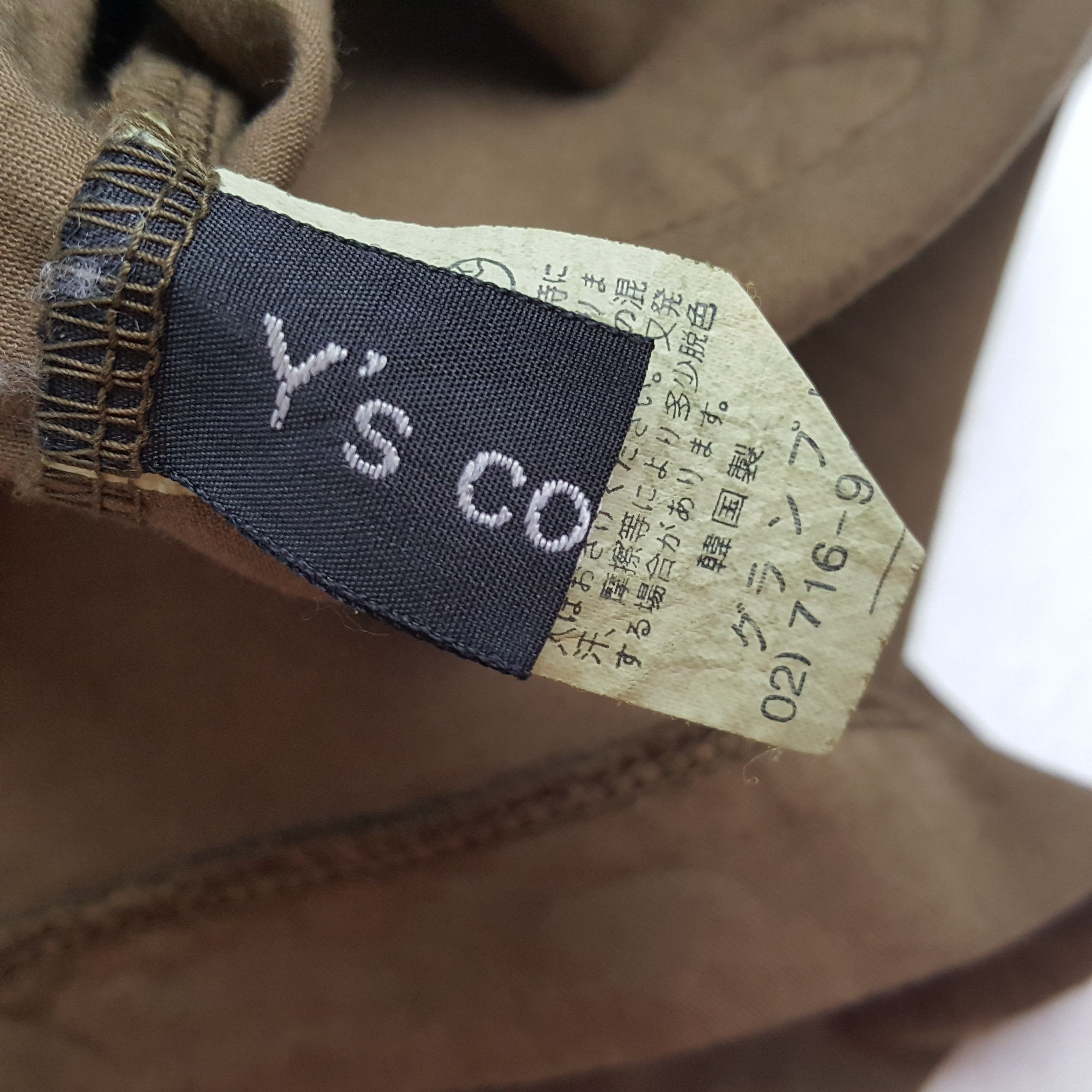 Vintage × Y's × Yohji Yamamoto Y'S YOHJI YAMAMOTO Designer Brand Fashion Style Jacket Size L / US 10 / IT 46 - 8 Thumbnail