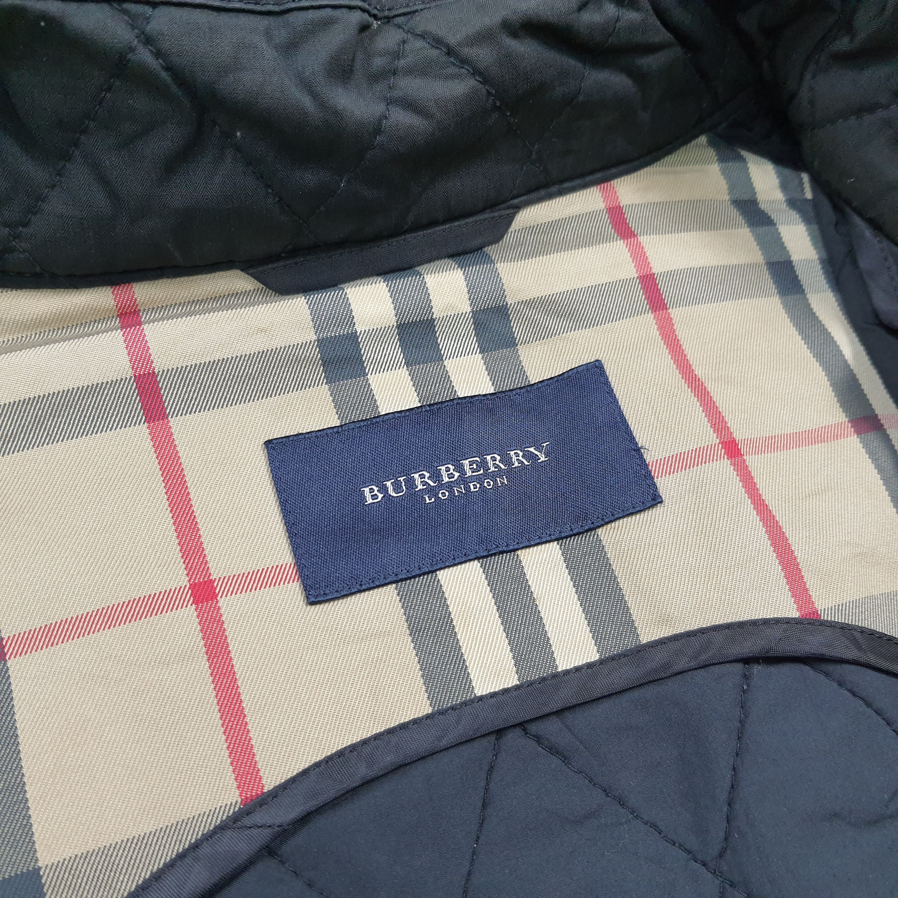 Burberry Vintage Burberry Nova Check Lining Diamond Coat C287N9 Size US L / EU 52-54 / 3 - 7 Thumbnail