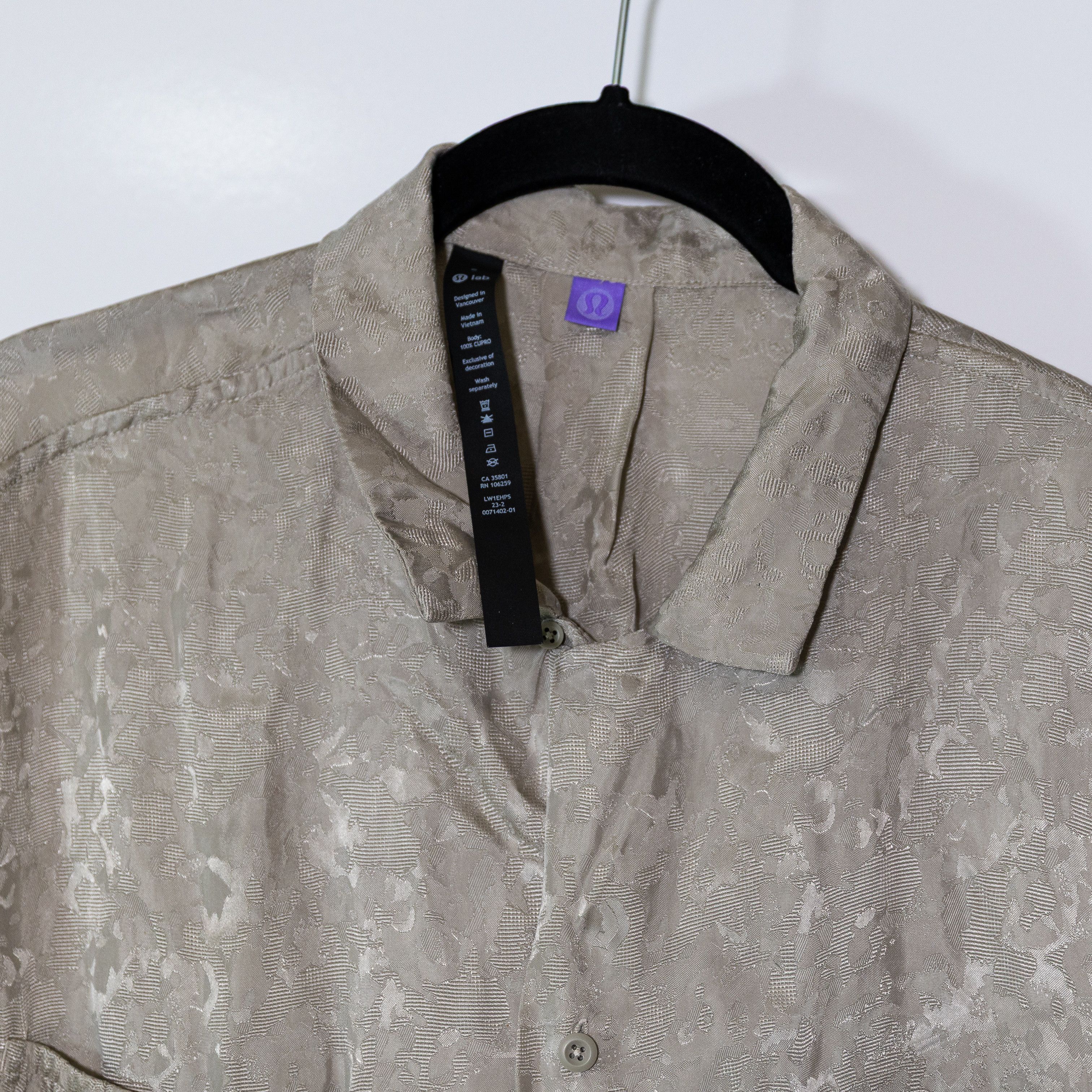 Lululemon Lululemon Lab Jacquard Satin Textured Size US M / EU 48-50 / 2 - 2 Thumbnail