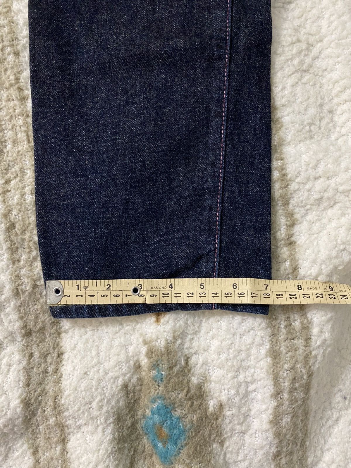 Momotaro Jeans Momotaro 0306SP "Going to Battle" 15.7oz - Tight Tapered 35 Size US 35 - 10 Thumbnail