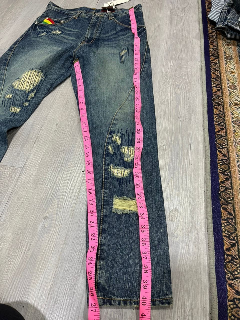 Hysteric Glamour RARE Retro Girls Jeans Japanese Brand Exhibitionist Vintage Size US 30 / EU 46 - 9 Thumbnail