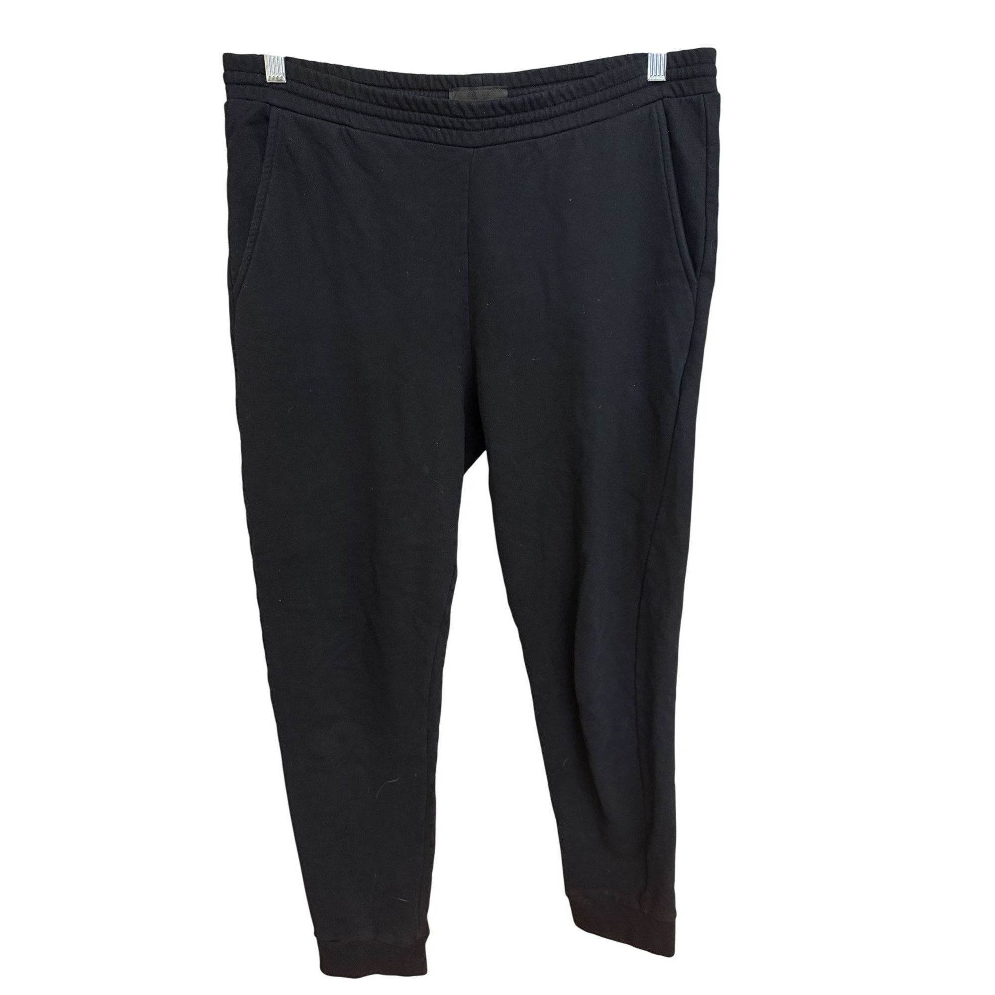 Prada Prada Black Mens Cotton Jogger Pants With Elastic Waistband Size US 34 / EU 50 - 1 Thumbnail