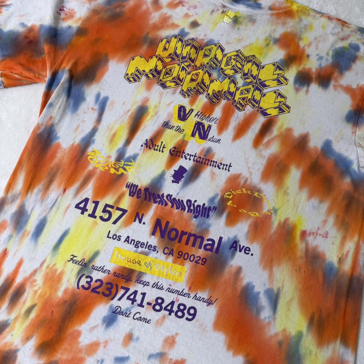 Virgil Normal Virgil Normal Higher Than The Sun Tie Dye T-Shirt Size US L / EU 52-54 / 3 - 3 Thumbnail
