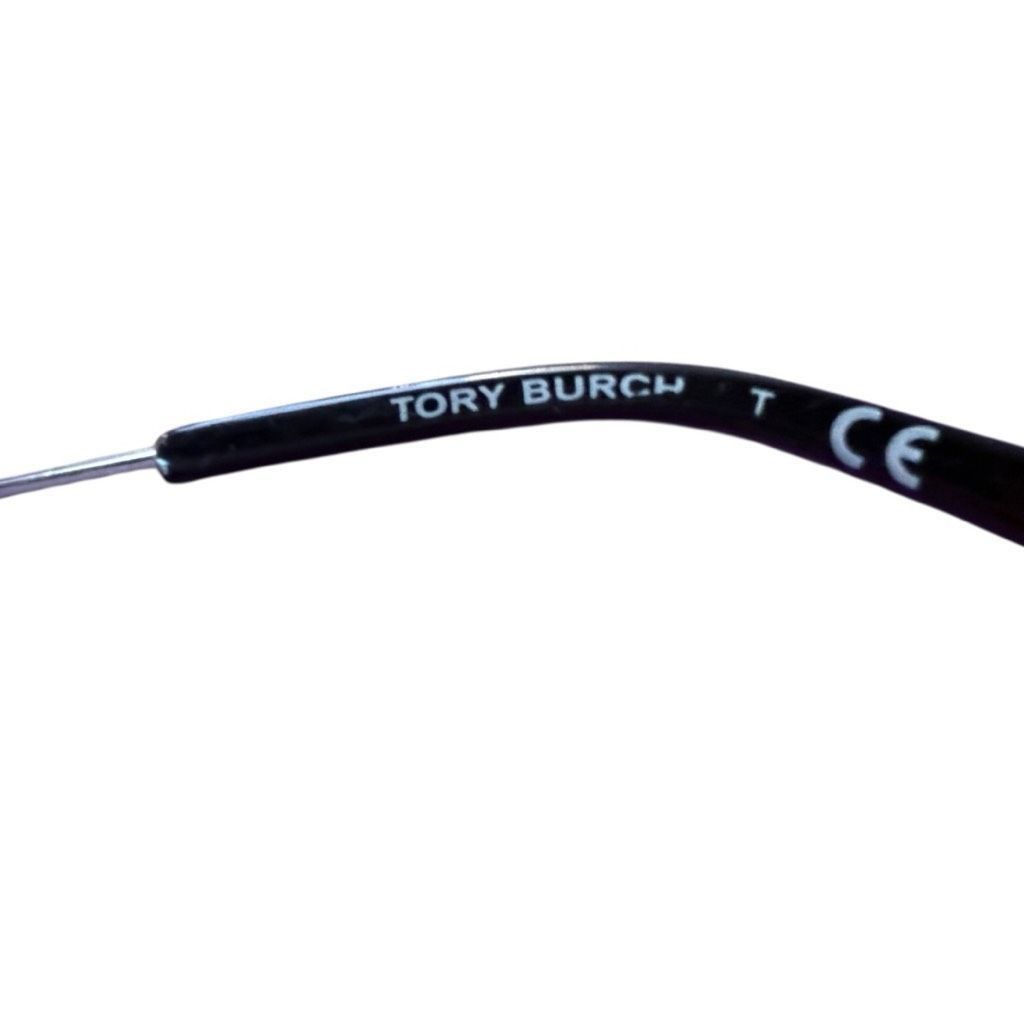 Tory Burch TORY BURCH Sunglasses TY 7094 Black Silver Cat Eye Squares S Size ONE SIZE - 6 Thumbnail