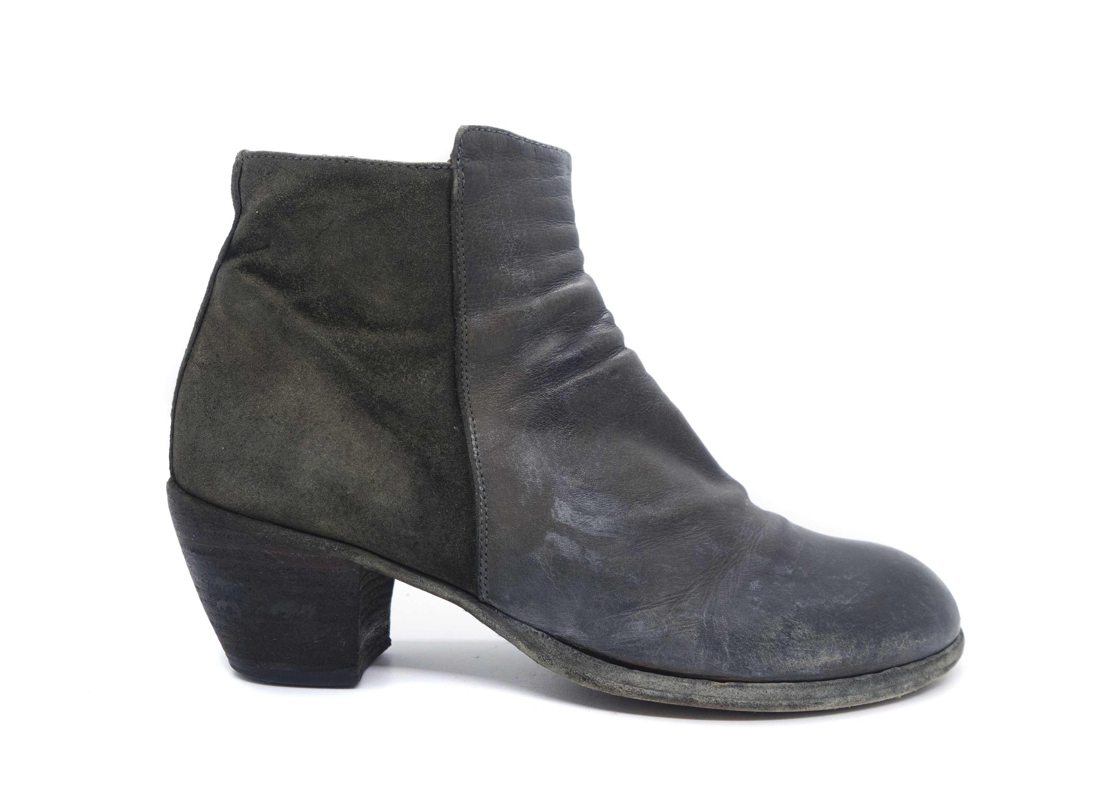 Officine Creative Faded Ankle Leather Boots Size US 8.5 / IT 38.5 - 1 Thumbnail