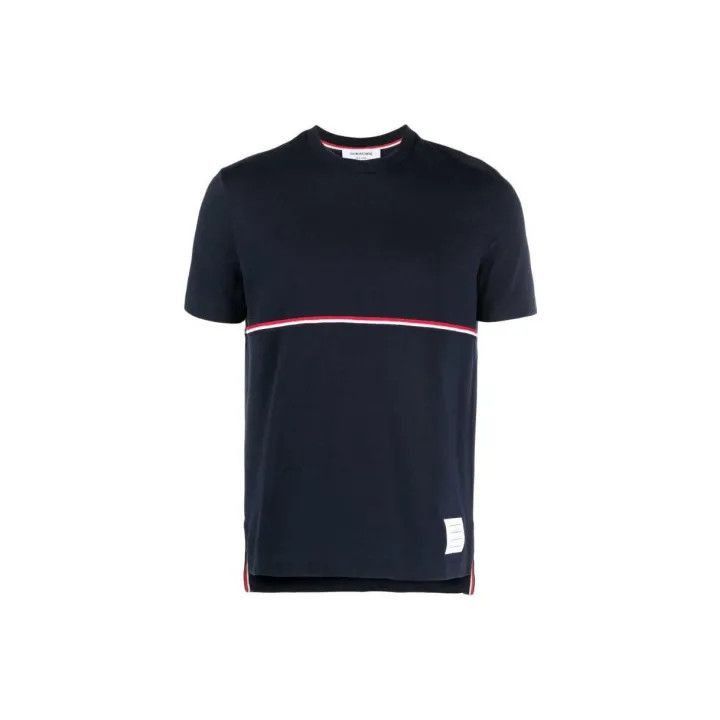 Thom Browne Thom Browne SS23 Striped Short Sleeve T-Shirt -2507 Size US S / EU 44-46 / 1 - 8 Thumbnail
