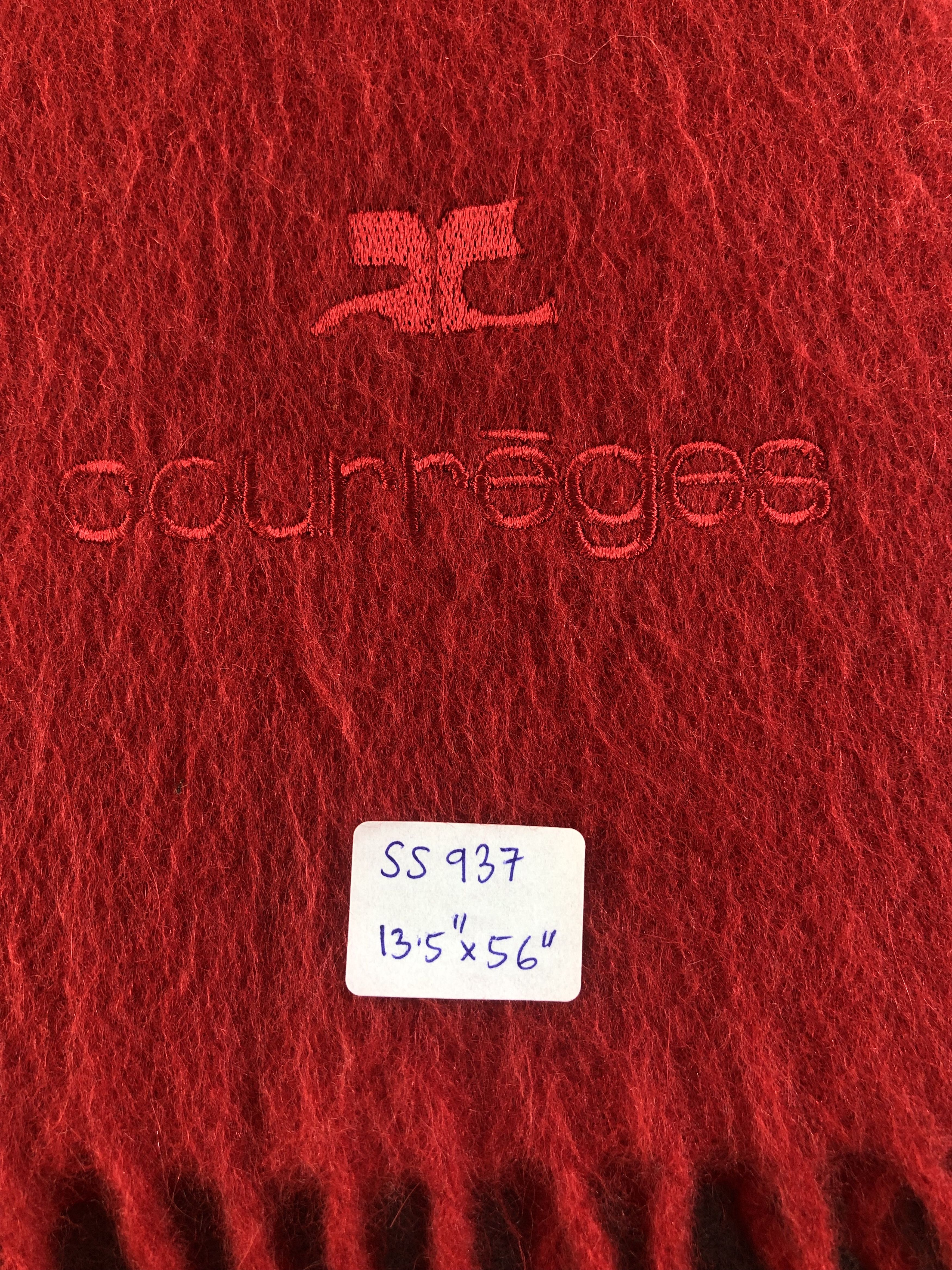 Courreges Courreges Scarf / Muffler / Neckwear Size ONE SIZE - 4 Thumbnail