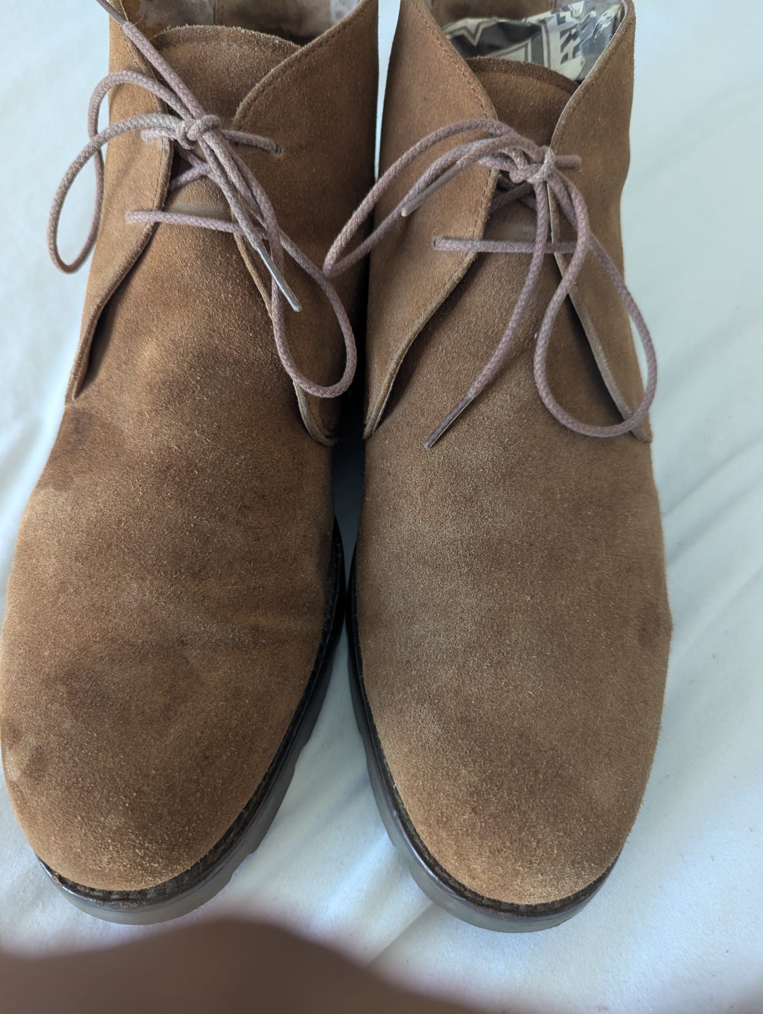 Polo Ralph Lauren Ralph Lauren Chukka Suede Leather Boots Size US 12 / EU 45 - 4 Thumbnail