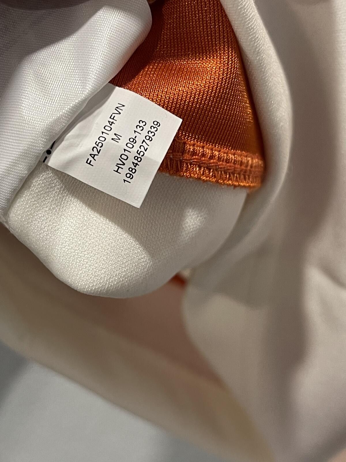 Jordan Brand Jordan Men's Hockey Jersey Size M - White and Orange Size US M / EU 48-50 / 2 - 5 Thumbnail