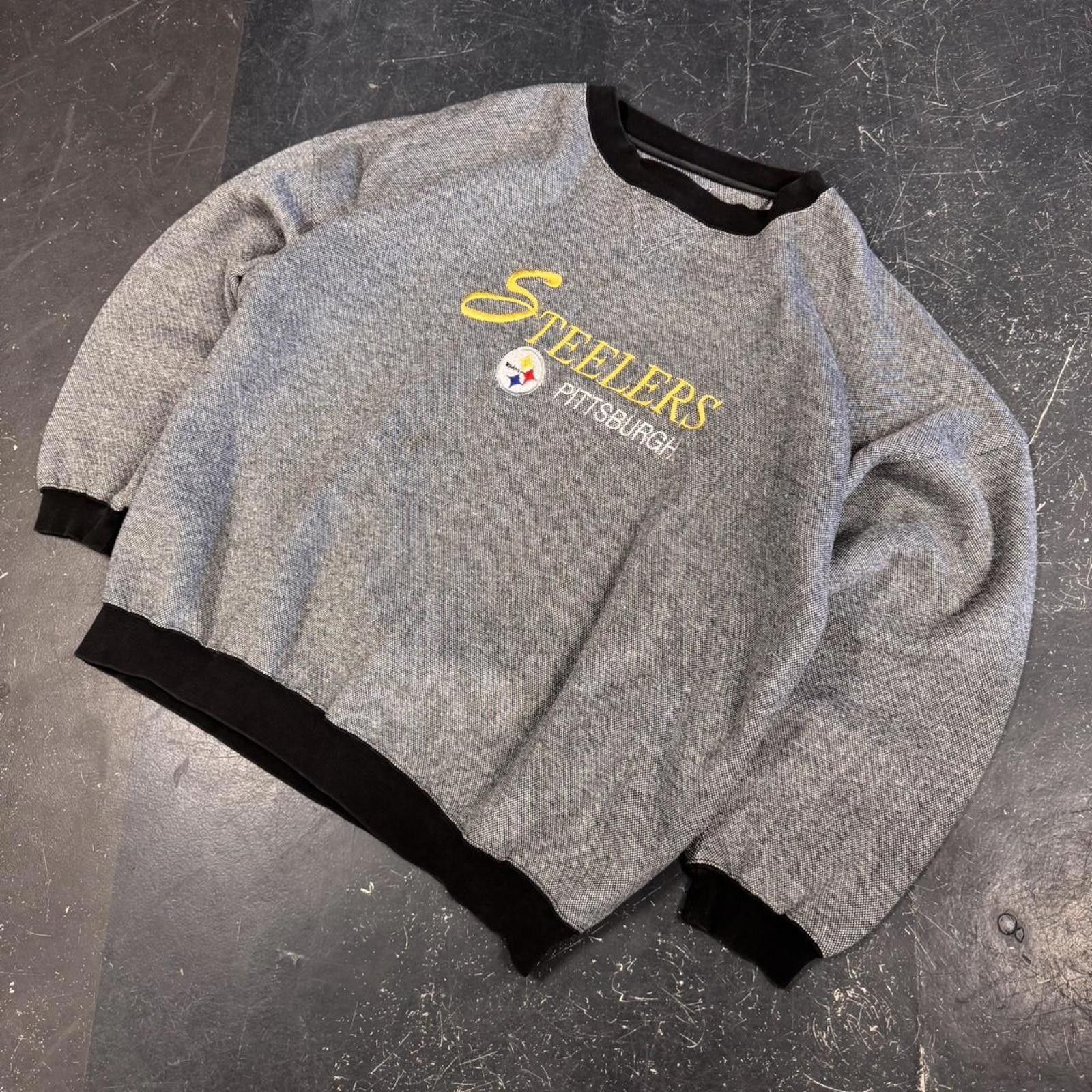 NFL × Vintage Vintage Pittsburgh Steelers NFL Crewneck Size US XXL / EU 58 / 5 - 2 Thumbnail